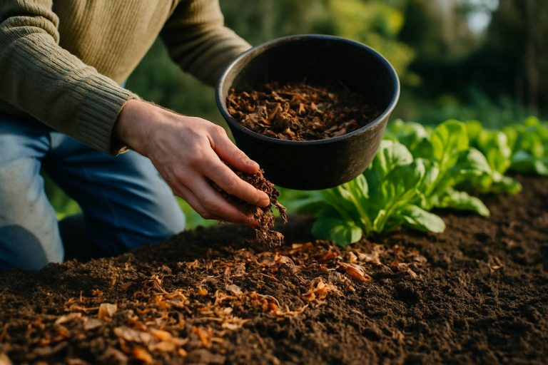Lire la suite à propos de l’article Compost de surface : le secret d’un sol ultra fertile