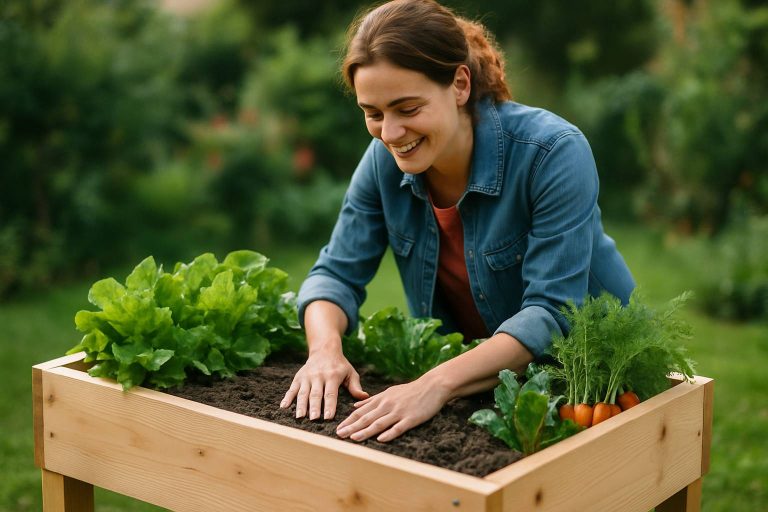 Lire la suite à propos de l’article Créer un micro-potager surélevé ultra productif