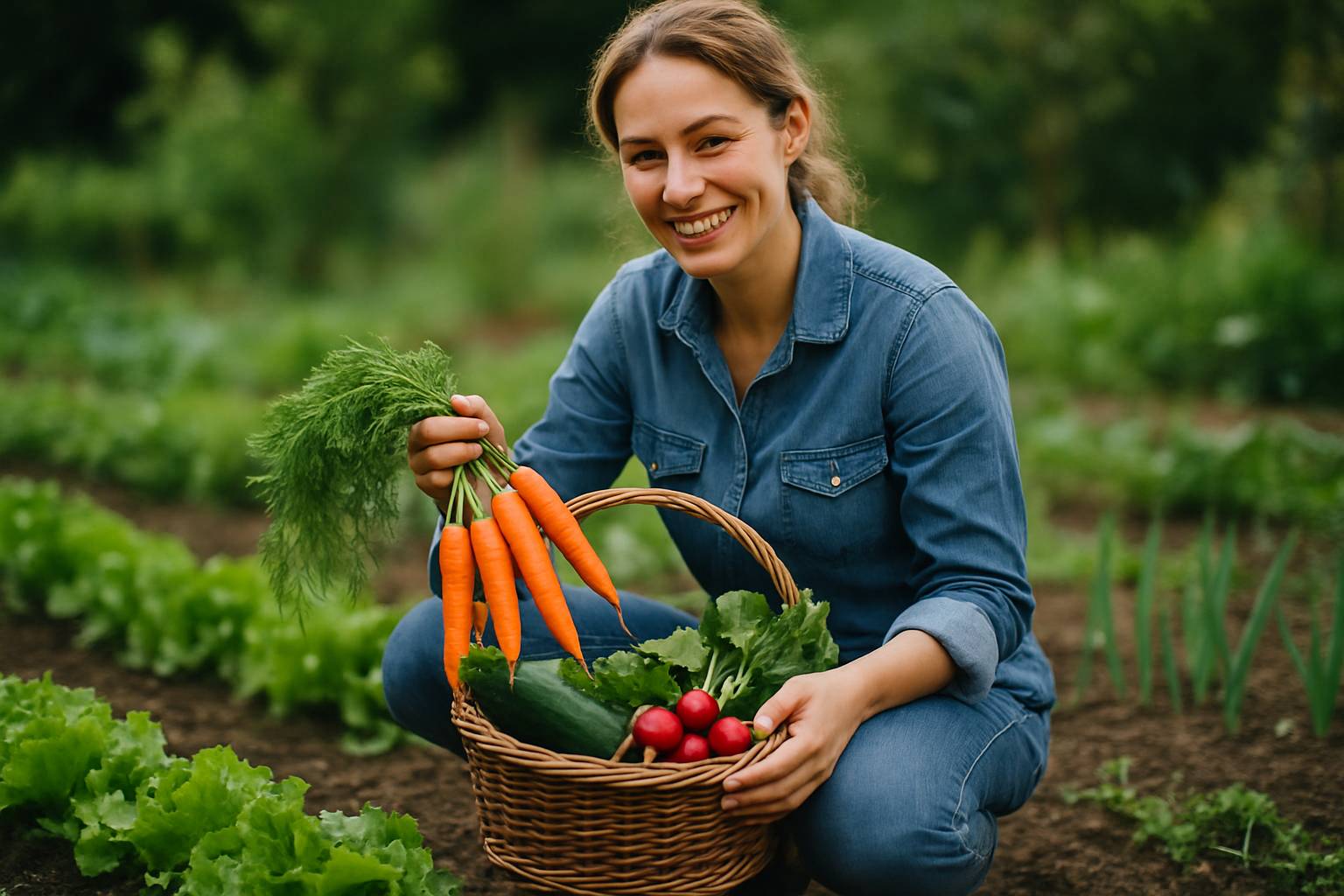 You are currently viewing 3 légumes parfaits pour débuter en potager sans bêche