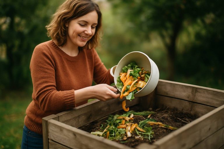 Lire la suite à propos de l’article Fabriquer son compost en douceur : la recette d’un sol qui chante