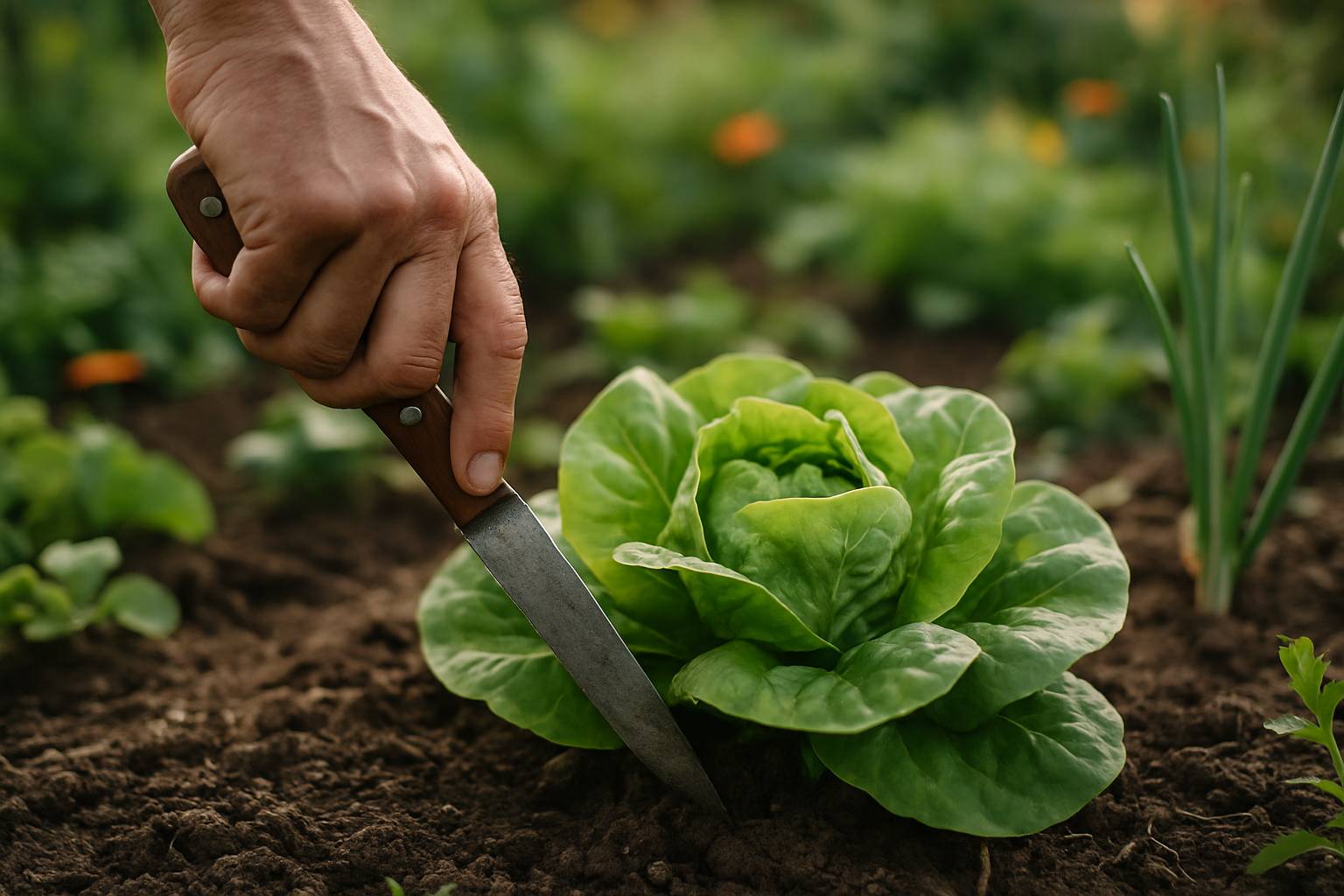 You are currently viewing Le bon vieux couteau : l’outil oublié du potager malin