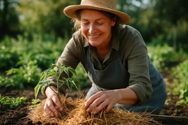 Lire la suite à propos de l’article Paillage poétique : comment chérir votre potager en douceur