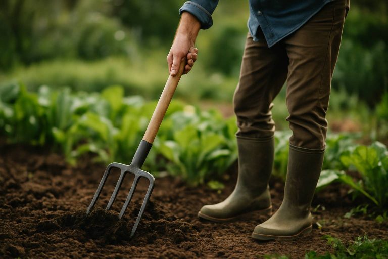 Lire la suite à propos de l’article La fourche à bêcher, complice discret d’un sol vivant et respecté