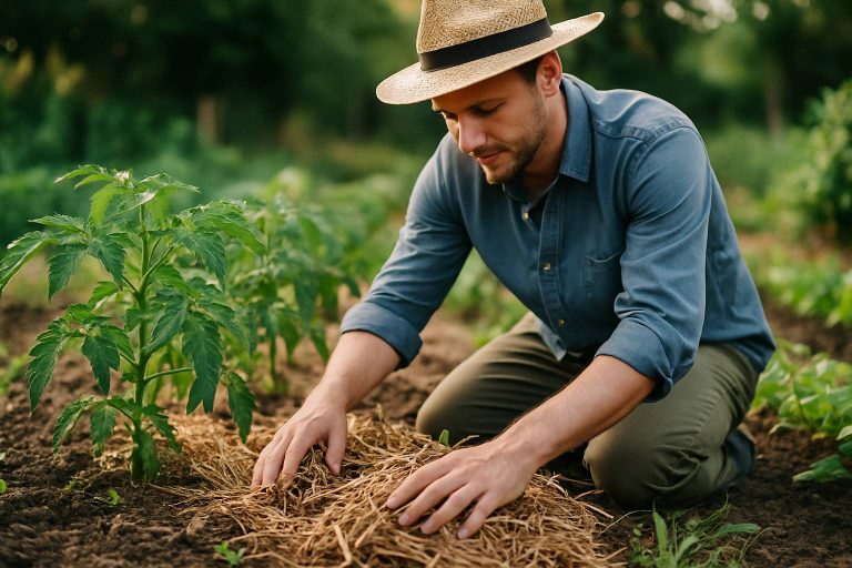 Lire la suite à propos de l’article Les secrets du paillage vivant pour un potager en pleine santé