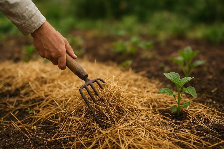 Lire la suite à propos de l’article Pailler avec poésie : comment choisir l’outil naturel qui protège votre potager